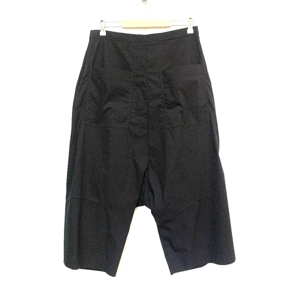 RUNDHOLZ BLACK LABEL Drop Crotch Trousers Black Size M - Picture 11 of 14